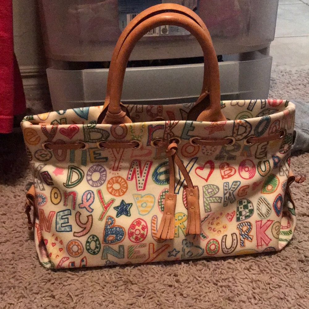 Dooney & Bourke tassel tote